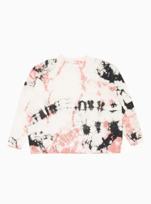 5G Knit Ashbury Dyed Sweater Pink & Black