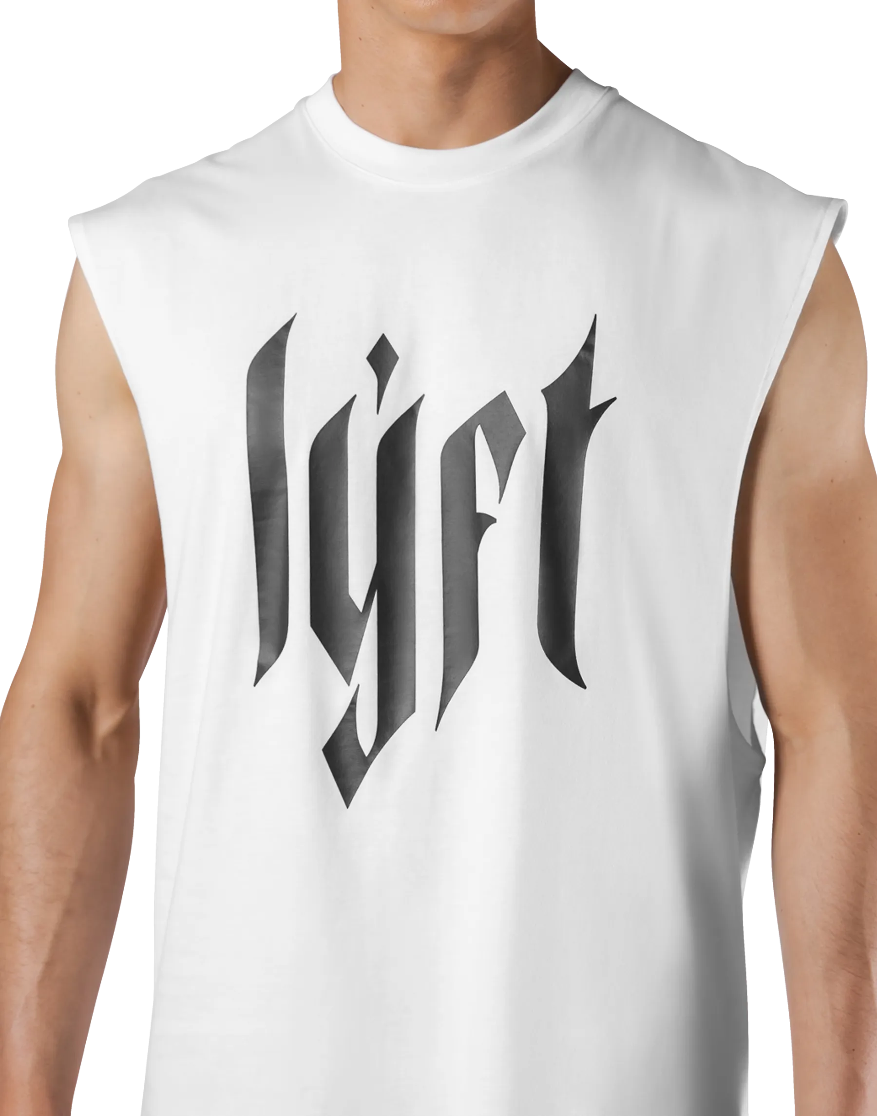 Back Vintage Graphic No Sleeve - White