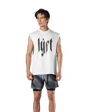 Back Vintage Graphic No Sleeve - White