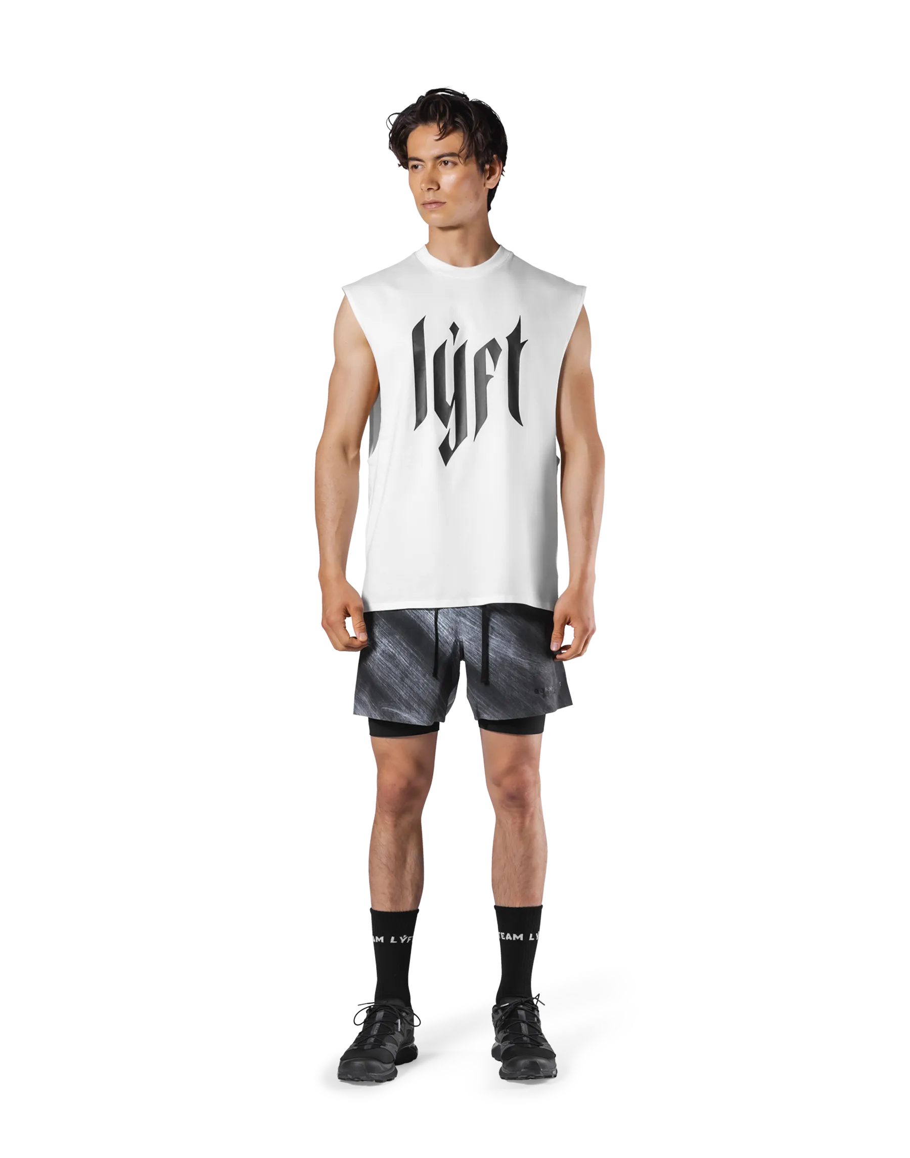 Back Vintage Graphic No Sleeve - White