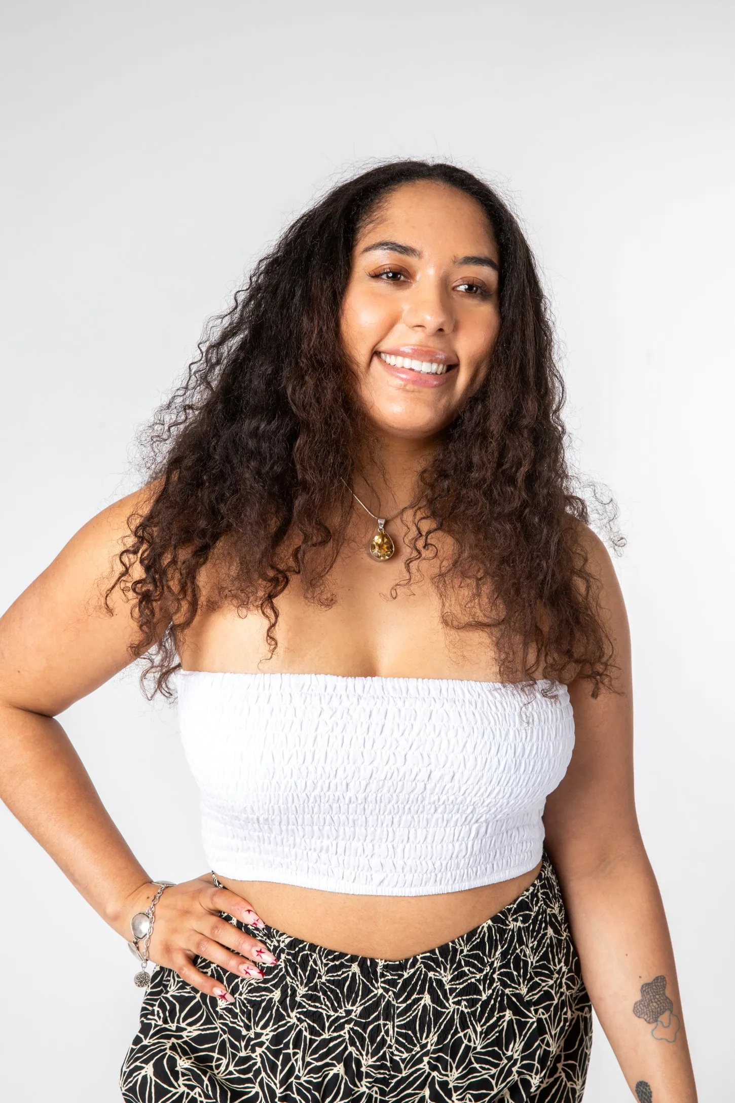 Bobin Bandeau Cotton Top