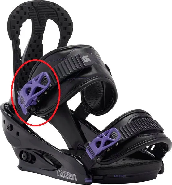Colored : SINGLE Burton Ankle Buckle