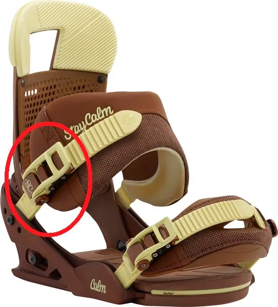 Colored : SINGLE Burton Ankle Buckle
