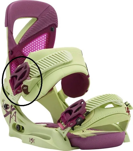 Colored : SINGLE Burton Ankle Buckle