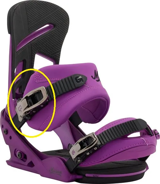 Colored : SINGLE Burton Ankle Buckle