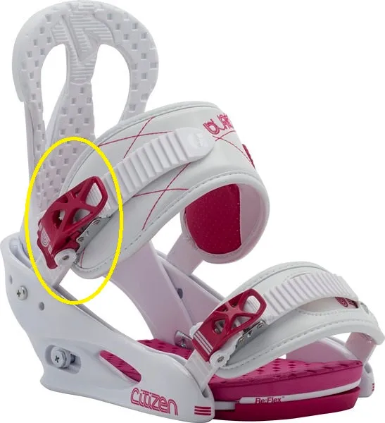 Colored : SINGLE Burton Ankle Buckle