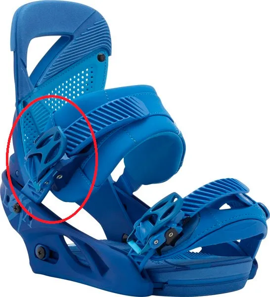 Colored : SINGLE Burton Ankle Buckle