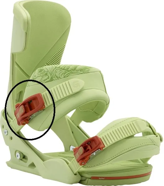 Colored : SINGLE Burton Ankle Buckle