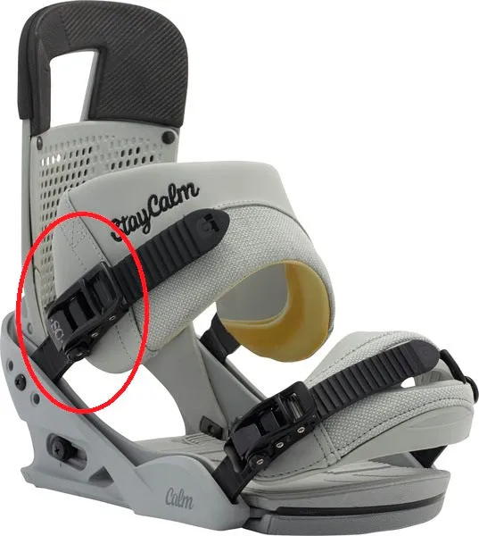 Colored : SINGLE Burton Ankle Buckle