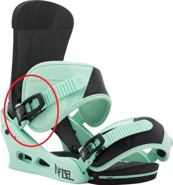 Colored : SINGLE Burton Ankle Buckle