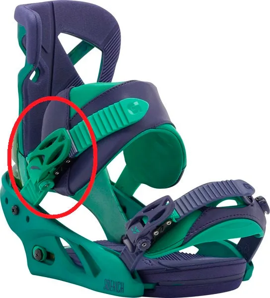 Colored : SINGLE Burton Ankle Buckle
