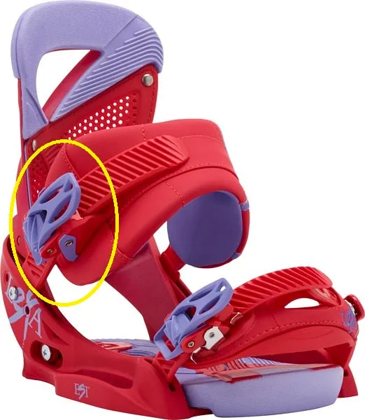 Colored : SINGLE Burton Ankle Buckle