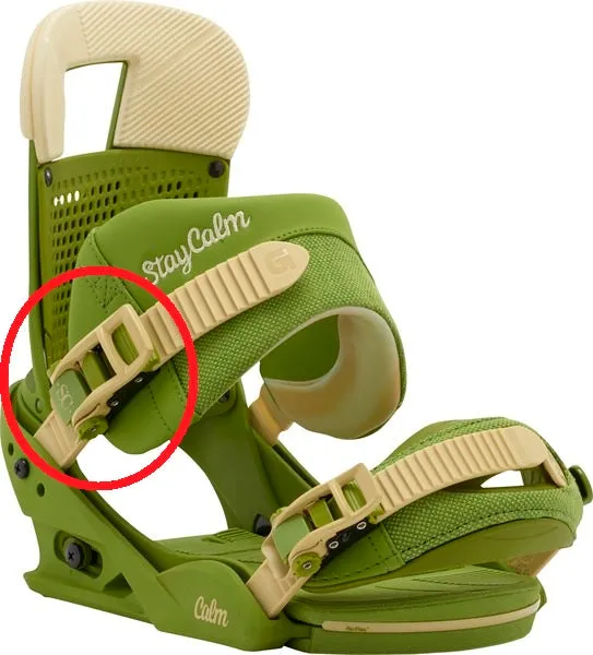 Colored : SINGLE Burton Ankle Buckle