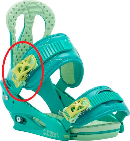 Colored : SINGLE Burton Ankle Buckle