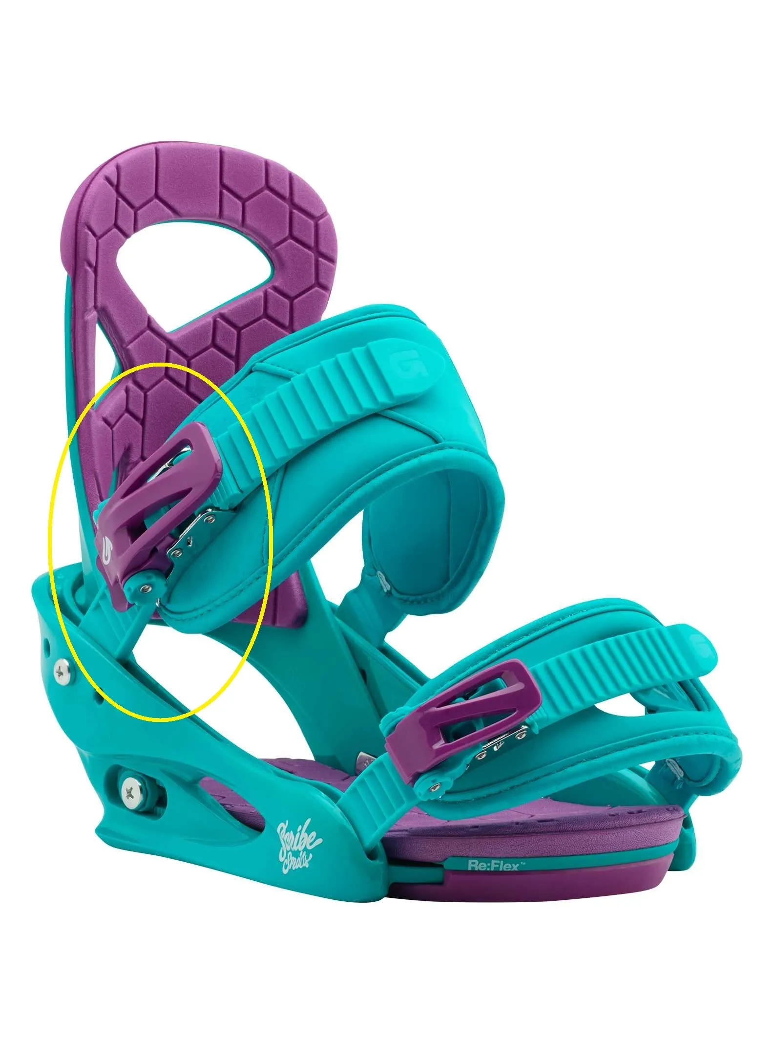 Colored : SINGLE Burton Ankle Buckle