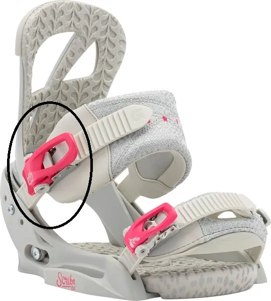Colored : SINGLE Burton Ankle Buckle