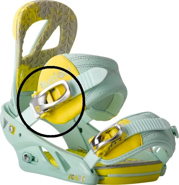 Colored : SINGLE Burton Ankle Buckle