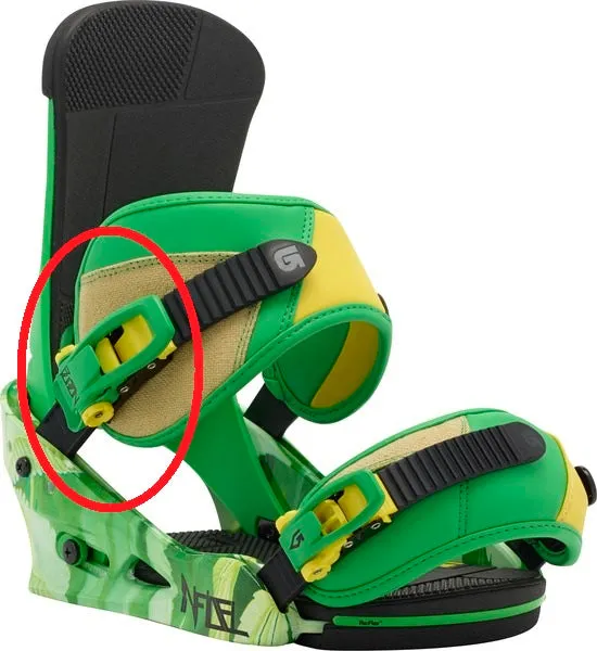 Colored : SINGLE Burton Ankle Buckle