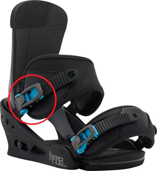Colored : SINGLE Burton Ankle Buckle