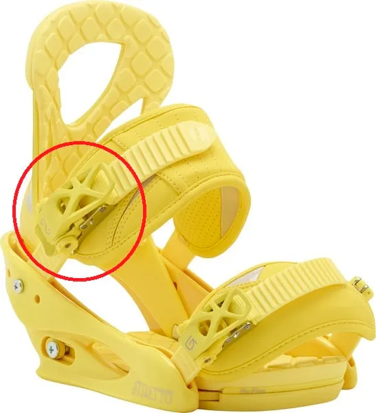 Colored : SINGLE Burton Ankle Buckle