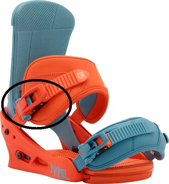 Colored : SINGLE Burton Ankle Buckle