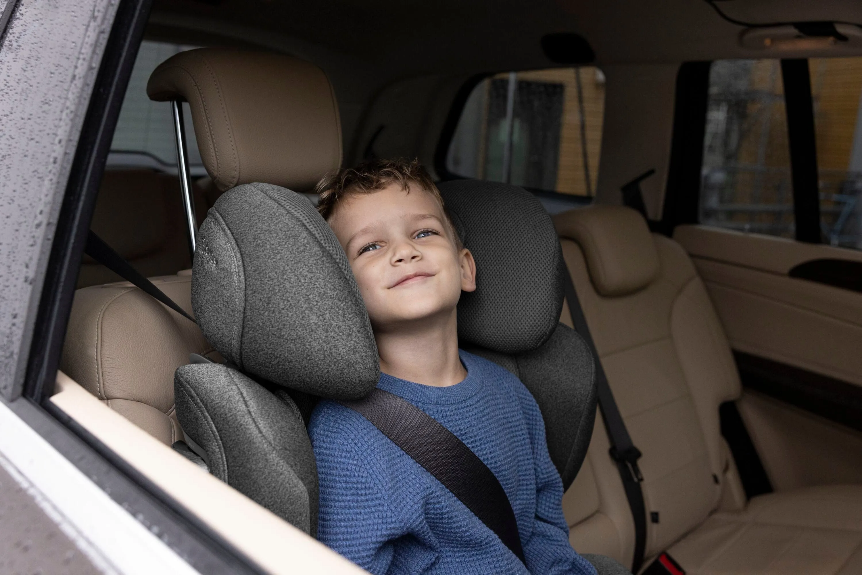 Cybex Solution T i-Fix Plus Car Seat - Cozy Beige