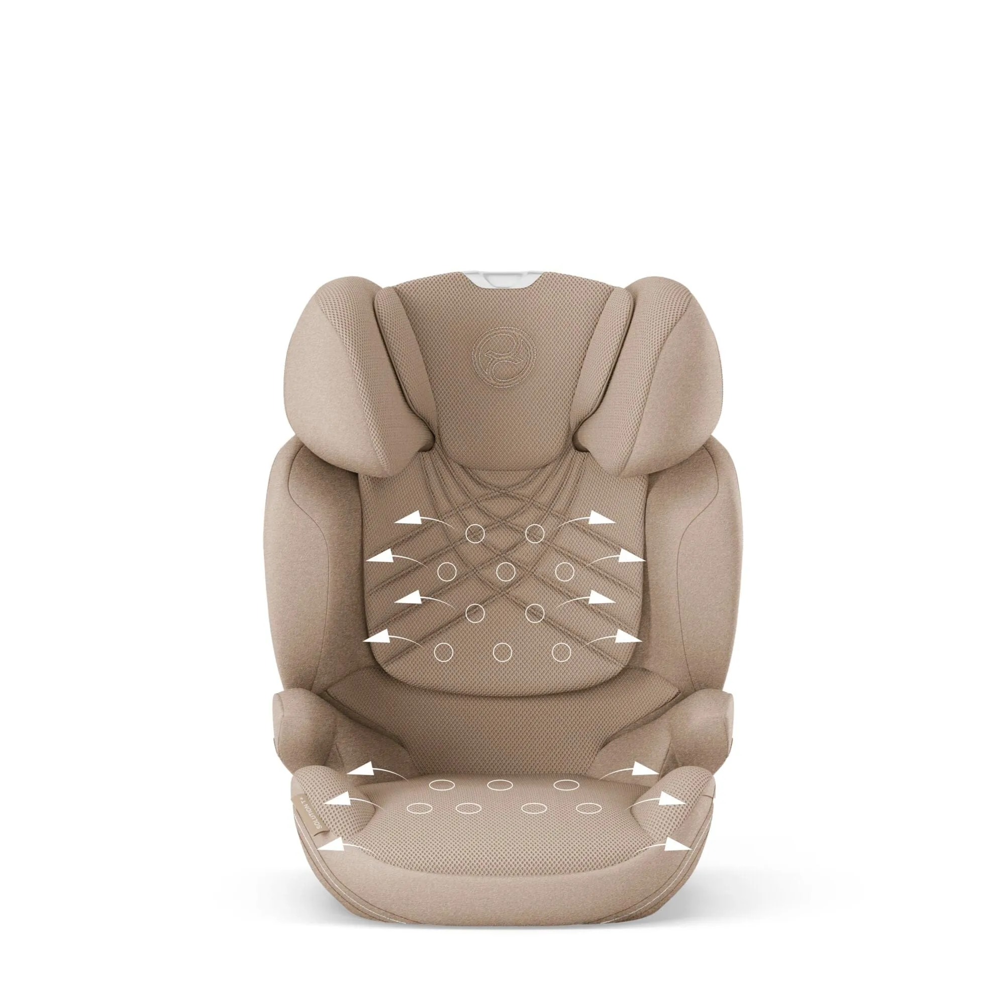 Cybex Solution T i-Fix Plus Car Seat - Cozy Beige