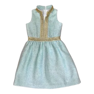 Eliza Dress- Beach Glass Blue
